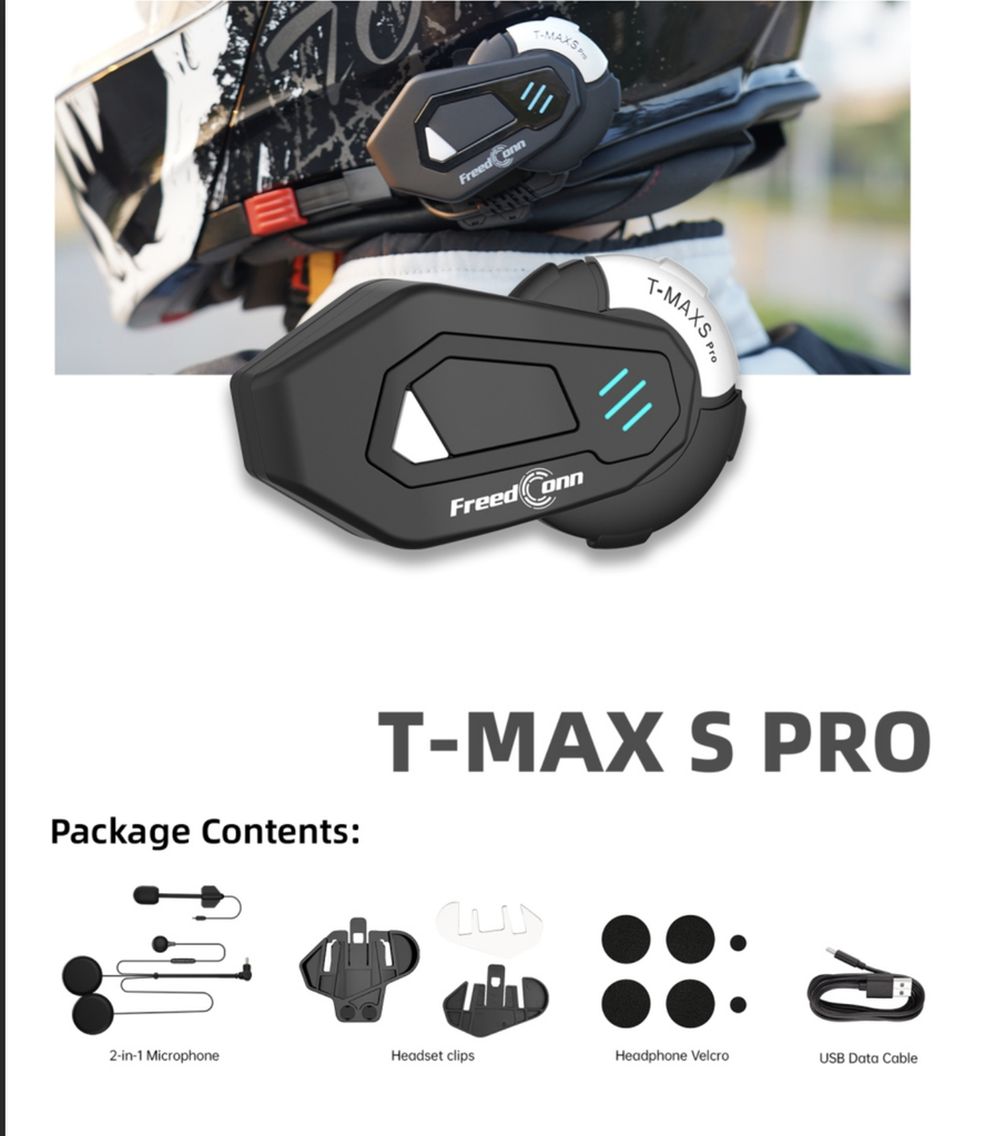 FreedConn T-MAX S PRO Bluetooth Intercom
