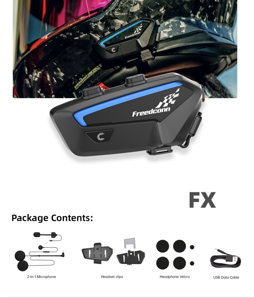 FreedConn FX Bluetooth Intercom