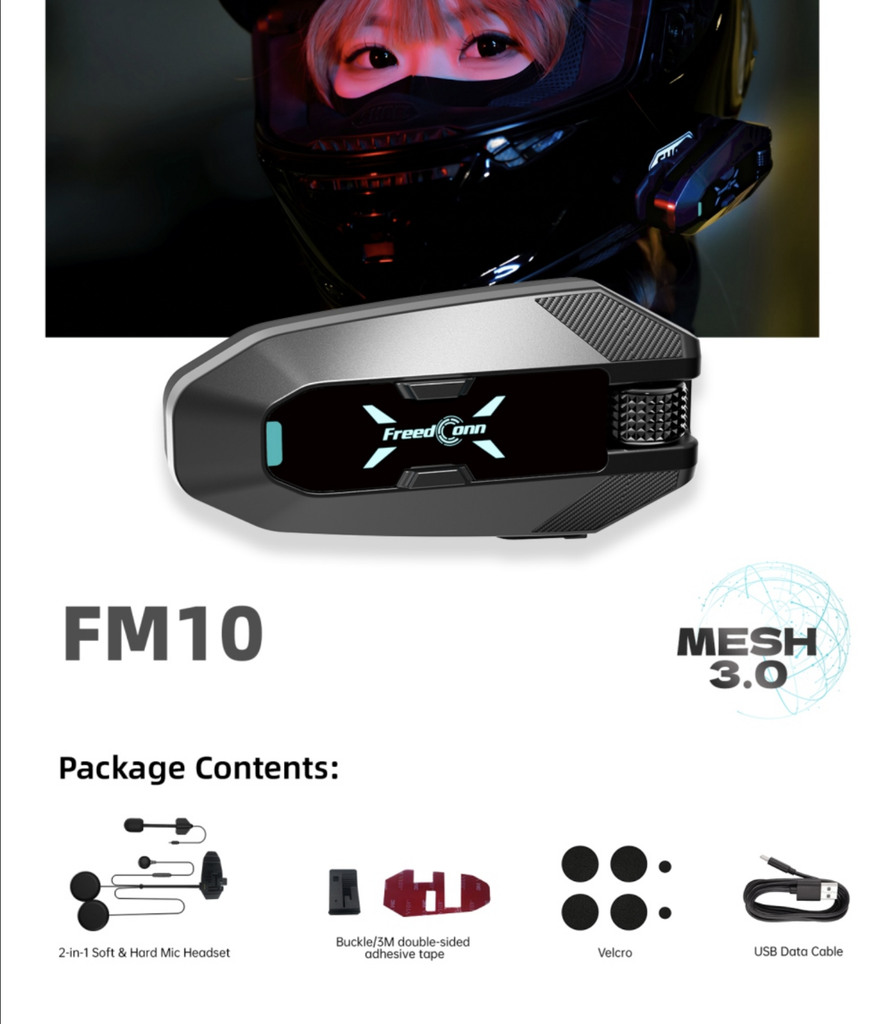 FreedConn FM10 Mesh Intercom